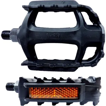 Pedál na kolo Platformové pedály Kands FP-818 černé