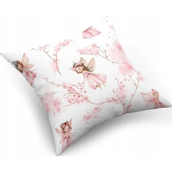 Povlak na dekorativní polštářek Povlak na polštářek "jasiek" 40x40 cm 100% BAVLNA VZOR: Zvoněnka růžová