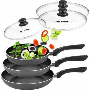 Pánev TRADIČNÍ PÁNEV S TEXTUROU VČELÍ PLÁSTVE MAJA 20CM 24CM 28CM + POKLICE