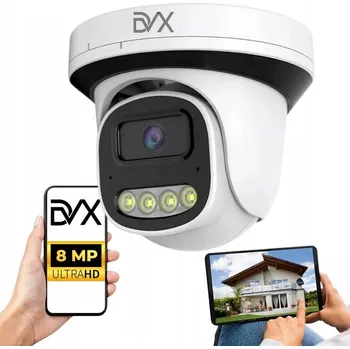 IP kamera EXTERNÍ KOPULOVÁ KAMERA OTOČNÁ IP POE 5MPx DVX SLEDOVÁNÍ ALARM