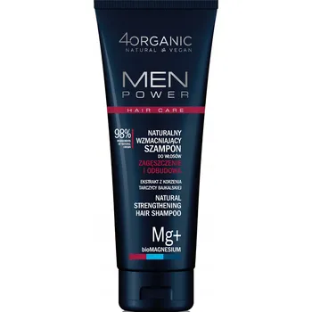 Šampon 4ORGANIC MEN POWER POSILUJÍCÍ ŠAMPON PROTI VYPADÁVÁNÍ VLASŮ