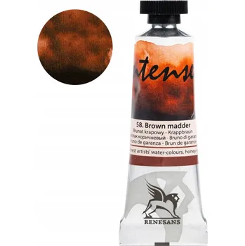 Vodová barva Akvarelová barva Renesans 15ml – 58 Hněď madder