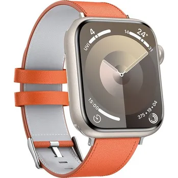 Řemínek na hodinky Řemínek Benks pro Apple, oranžový