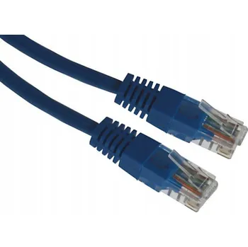 Síťový kabel Patchcord BOWI U/UTP 5e RJ45 / RJ45 1 m modrý