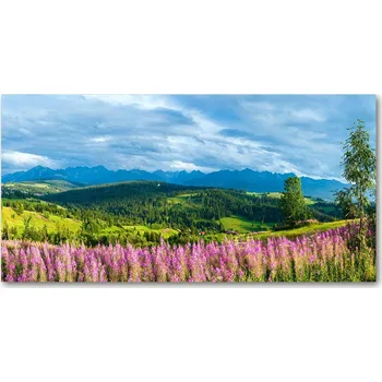 Obraz Kuchyňský panel Levandule v horách 140x70 cm + LEPIDLO