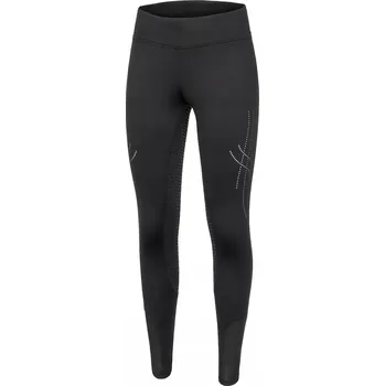 Jezdecké kalhoty Dámské jezdecké legíny START Camden s celokoženým sedem, černé, velikost 36