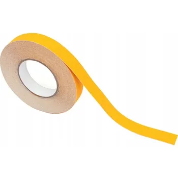 Lepicí páska Protiskluzová páska žlutá 25mm x 18m samolepicí, na schody, venkovní