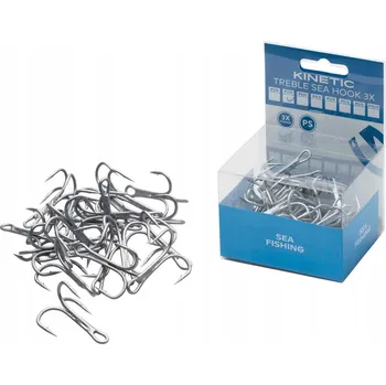 Rybářský háček Mořské háčky Kinetic X-Strong 3X 24 ks