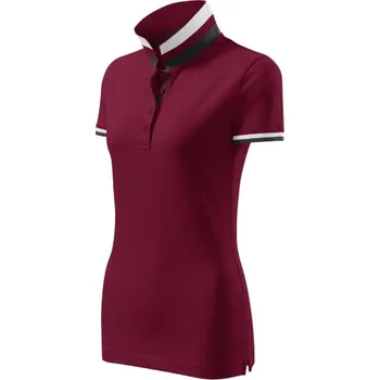 Dámská košile Collar Up polokošile dámská garnet 2XL
