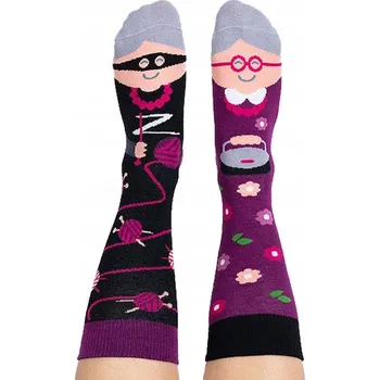 Pánská móda Barevné ponožky Nanushki Extra Grandma, velikost 40-43