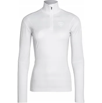 Dámské tričko Dámské termoaktivní triko s dlouhým rukávem Rossignol Classique 1/2 Zip bílé L