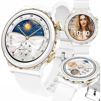 Chytré hodinky Chytré Hodinky Smart-Trend Chytré Hodinky GT Bílé zlato