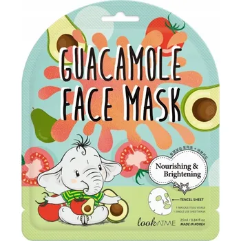 Pleťová maska Look At Me Guacamole Pleťová maska vyživující a rozjasňující