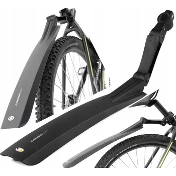 Blatník na kolo Zadní blatník Simpla Cross Rear pro kola 26 27 27,5 28 29 MTB Full černý