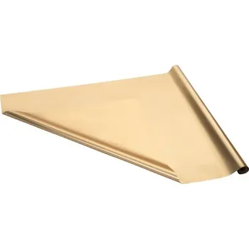 Fólie ZLATÁ saténová ozdoba Stěna pozadí pro fotografie zasedání 0,8x25 m