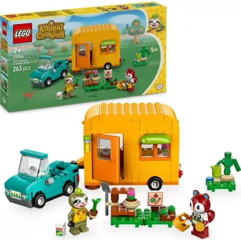 Stavebnice LEGO LEGO Animal Crossing 77054 Leif, karavan a zahradnictví