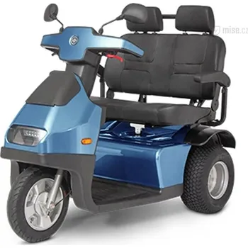 Elektrický invalidní skútr AFIKIM Afiscooter S3 / dvousedadlový