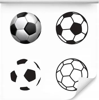 Fototapeta Tapeta pro teenagery Fotbal Sport 3D efekt