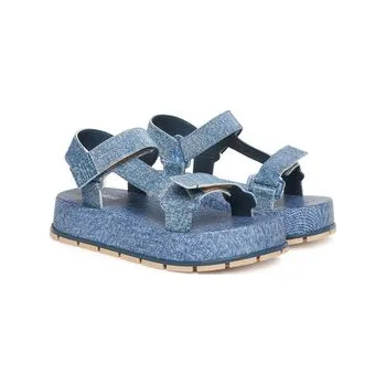 Dámské sandále Sandály Melissa Melissa Flowing Platform Denim Ad M 36132 Modrá 39
