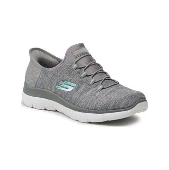 Dámská obuv Sneakersy Skechers Dazzling Haze 149937/GYMT Šedá 35