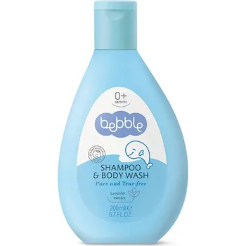 Šampon Bebble Dětský šampon a mycí gel s levandulí 200 ml