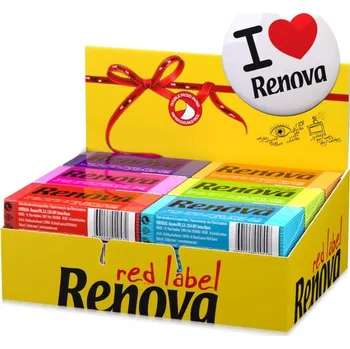 Papírový kapesník Vlhčené hygienické ubrousky Renova 3 vrstvé, 36 ks