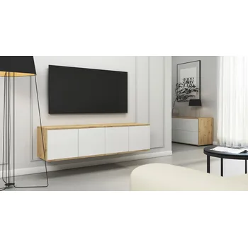 Televizní stolek ArtPK Závěsný TV stolek SEVILLA | 140 cm