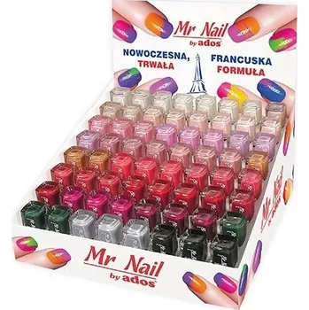 Lak na nehty Ados MR lak na nehty č. 120 pastelově růžový, velmi světlý, matný