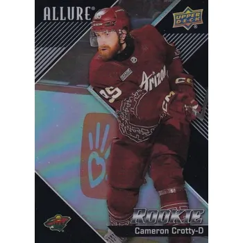 Karetní hra insert RC karta CAMERON CROTTY 24-25 Allure Rookie Black Rainbow číslo 124