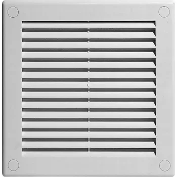 Větrací mřížka Ventilační mřížka 30x30 s mřížkou AWENTA TRU10 bílá
