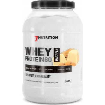 Protein 7Nutrition Whey Protein 80 2000g marcipán