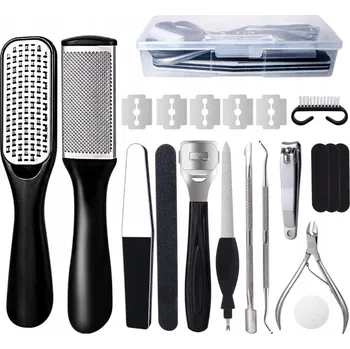 SADA NÁŘADÍ NA PEDIKÚRU 26 DÍLŮ NA NOHY