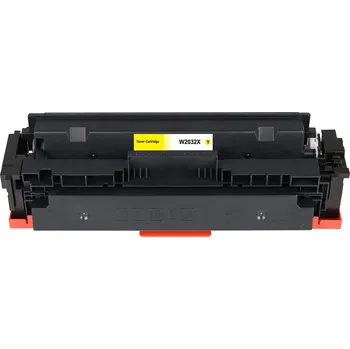 HP W2032X yellow - kompatibilní toner bez čipu W2032X