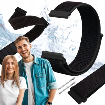 Ostatní příslušenství k chytrým hodinkám Řemínek pro Xiaomi Amazfit GTS 4 chytré hodinky černý řemínek 20mm