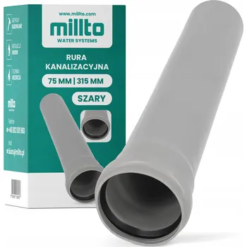 Vodovodní potrubí Kanalizační Trubka pro vodu 75/315 mm, vnější PP