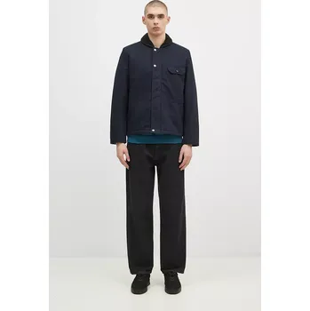 Pánská softshellová bunda Bunda Universal Works pánská, tmavomodrá barva, přechodná, 31128 31128.NAVY 59X, vel. M