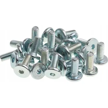 Šroub ŠVÉDSKÝ NÁBYTKOVÝ ŠROUB M8 x 20 mm 25 kusů ŠROUBŮ