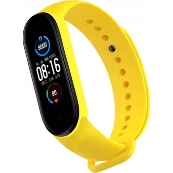 Řemínek na hodinky Řemínek Řemínek Xiaomi Mi Band 5 6 Žlutý