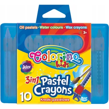 Pastelka 3v1 voskovky/ akvarely/ pastely Colorino