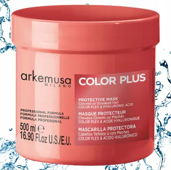Vlasová regenerace Arkemusa Color Plus Ochranná Maska na vlasy 500 ml