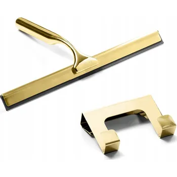 Stěrka na sprchové kouty New Trendy zlatá AK-0007