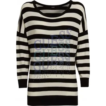 Dámský svetr Guess dámský svetr černý volný k bokům velikost M