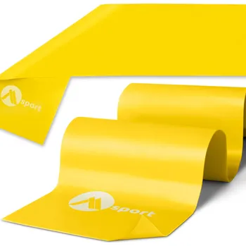 REHABILITAČNÍ GUMA / POSILOVACÍ GUMA NA CVIČENÍ, LATEKS, 200 cm, ODPOR 1-2 kg