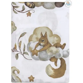 Zavinovačka Mušelínová plena Mušelínová deka Zavinovačka 120x120cm EGA