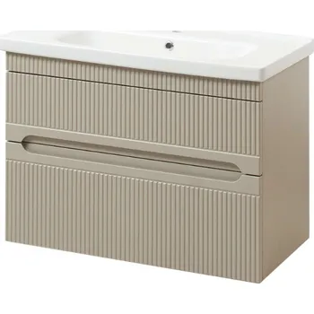 Koupelnový nábytek Lavedo Aria Air Mokko 65 koupelnová skříňka s umyvadlem