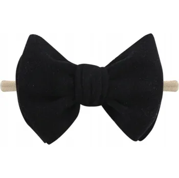 Čelenka ČELENKA s mašličkou Beztlaková Mašlička černá