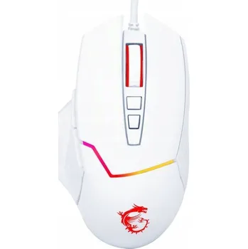 Drátová Myš MSI GM20 v2 Clutch bílá