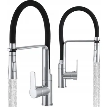 Vodovodní baterie Kuchyňská stojánková baterie APKOMFORT Vegas stříbrná