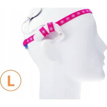 IP kamera Čelenka EasyFlex ULTRA pro sluchadla/implantáty - vzor květiny - L