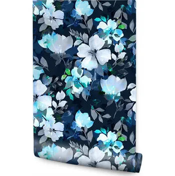 Fototapeta 10m TAPETA Květinový Vzor Akvarel